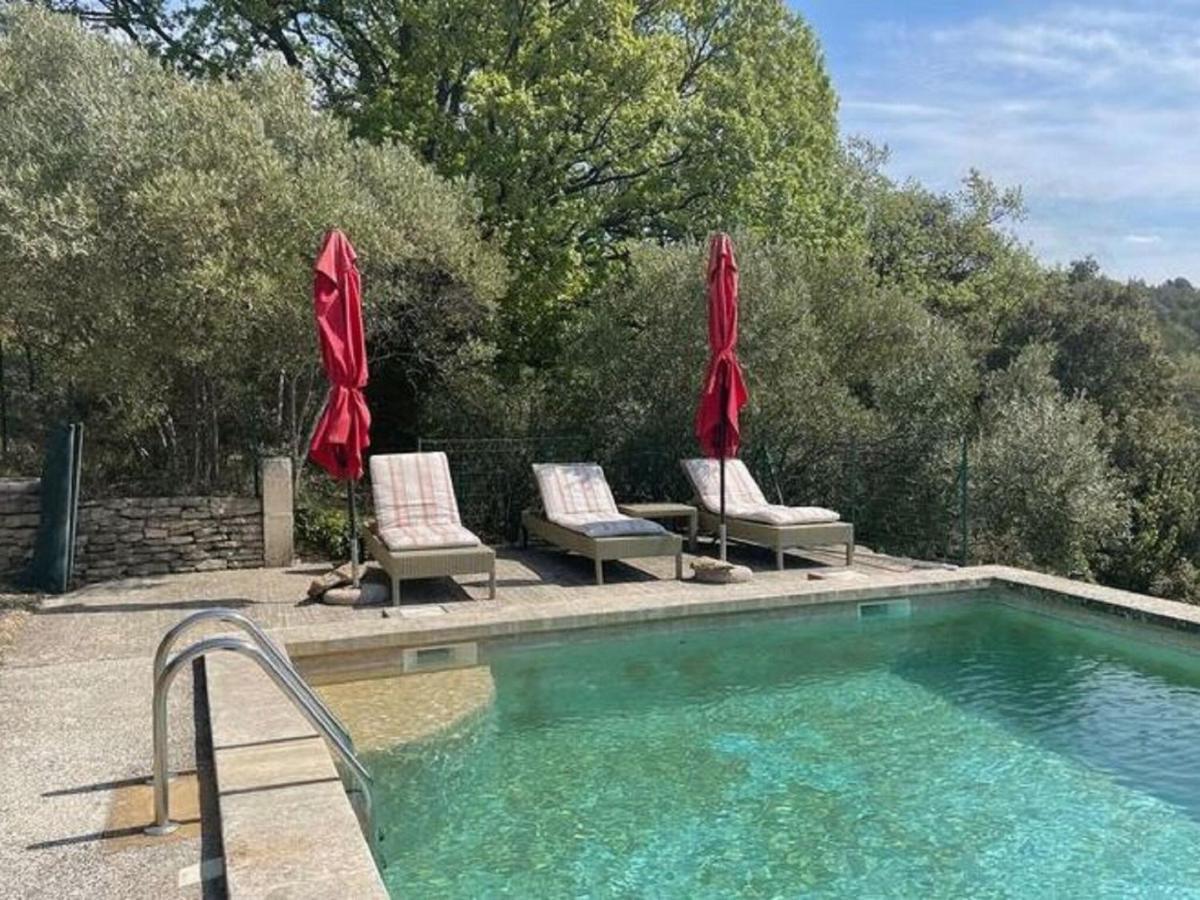 Stylish House With Heated Pool In Lacoste Лакост Экстерьер фото