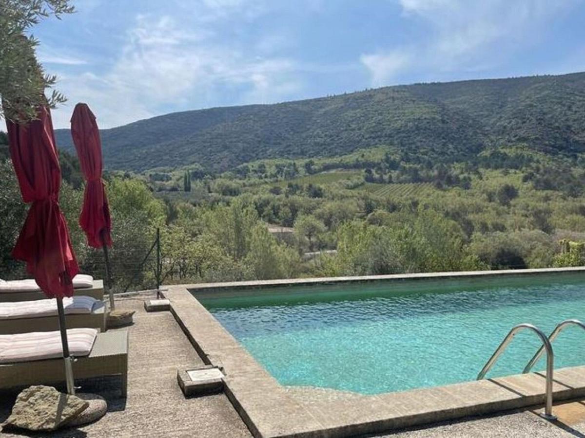 Stylish House With Heated Pool In Lacoste Лакост Экстерьер фото